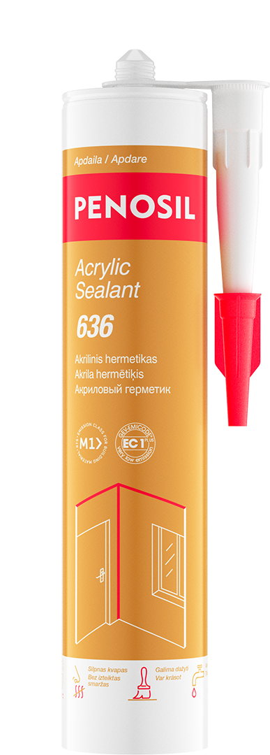 Penosil Acrylic Sealant 636 akrilinis hermetikas