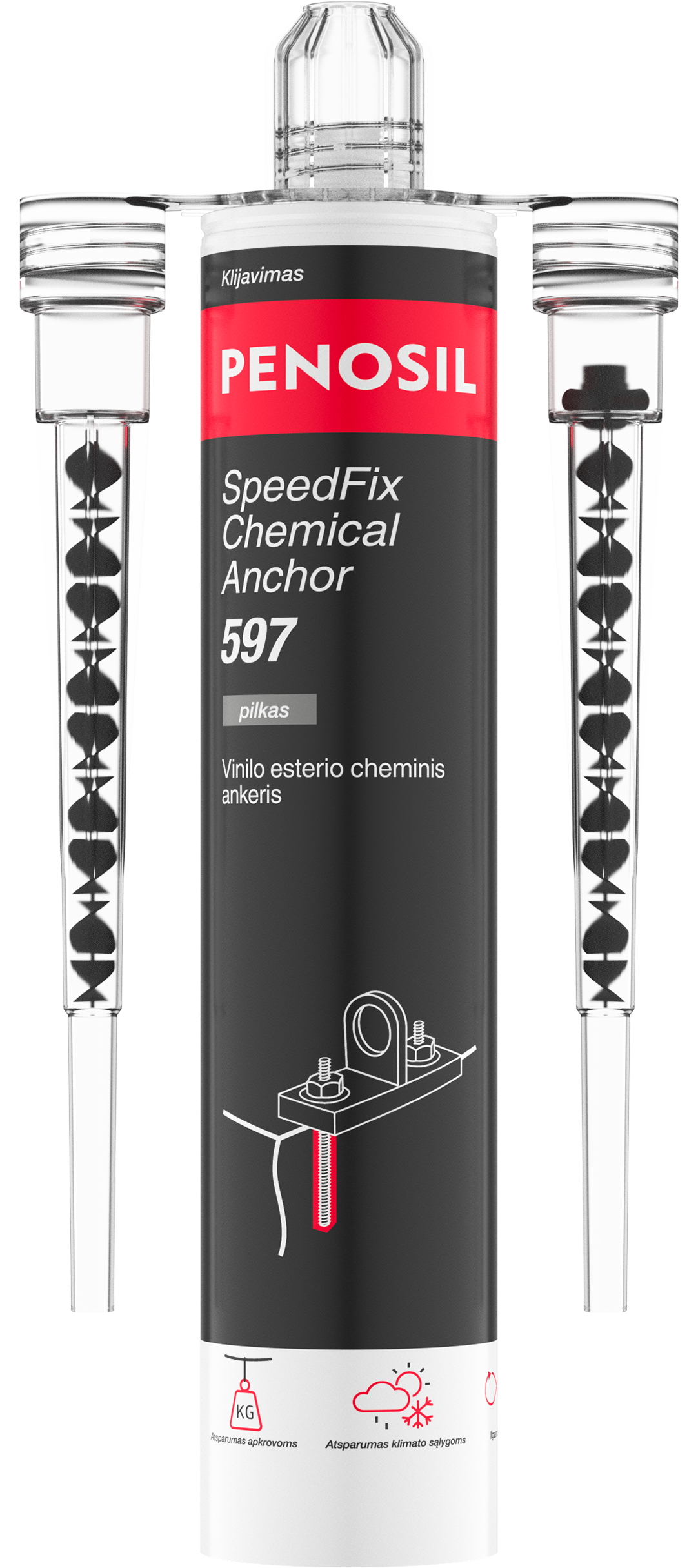 Penosil SpeedFix Chemical Anchor 597 cheminis ankeris