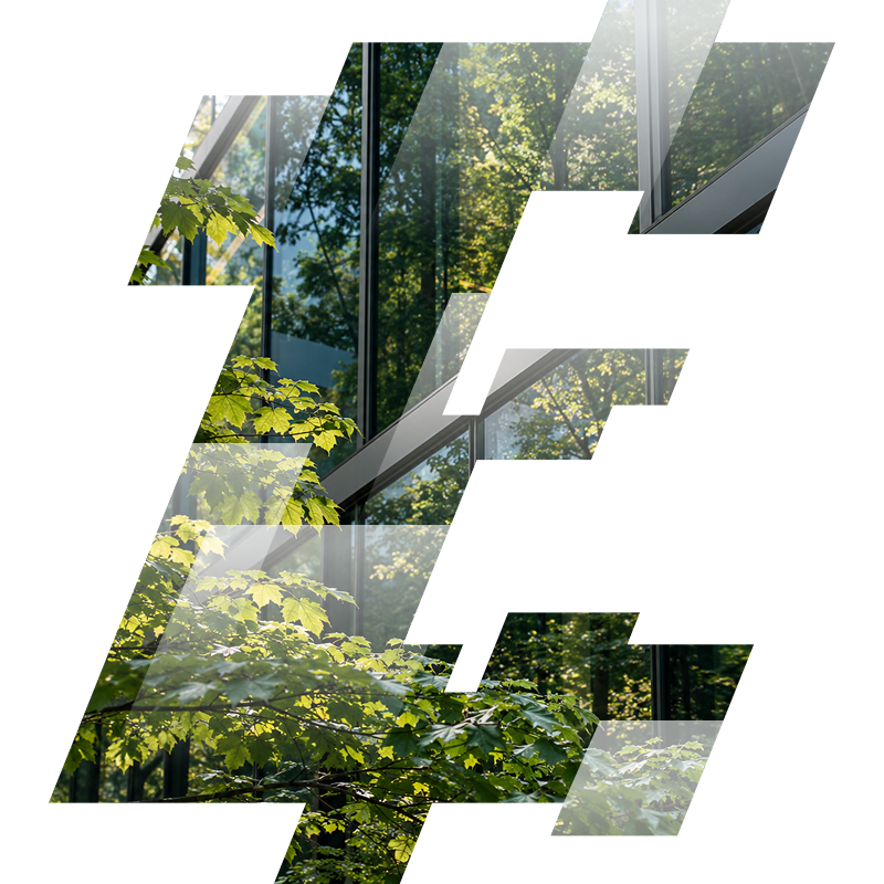 Environment: architecture in the shape of E